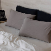 ヴィンテージ ベルギーリネン ジャージー イージーフィット ピローケース