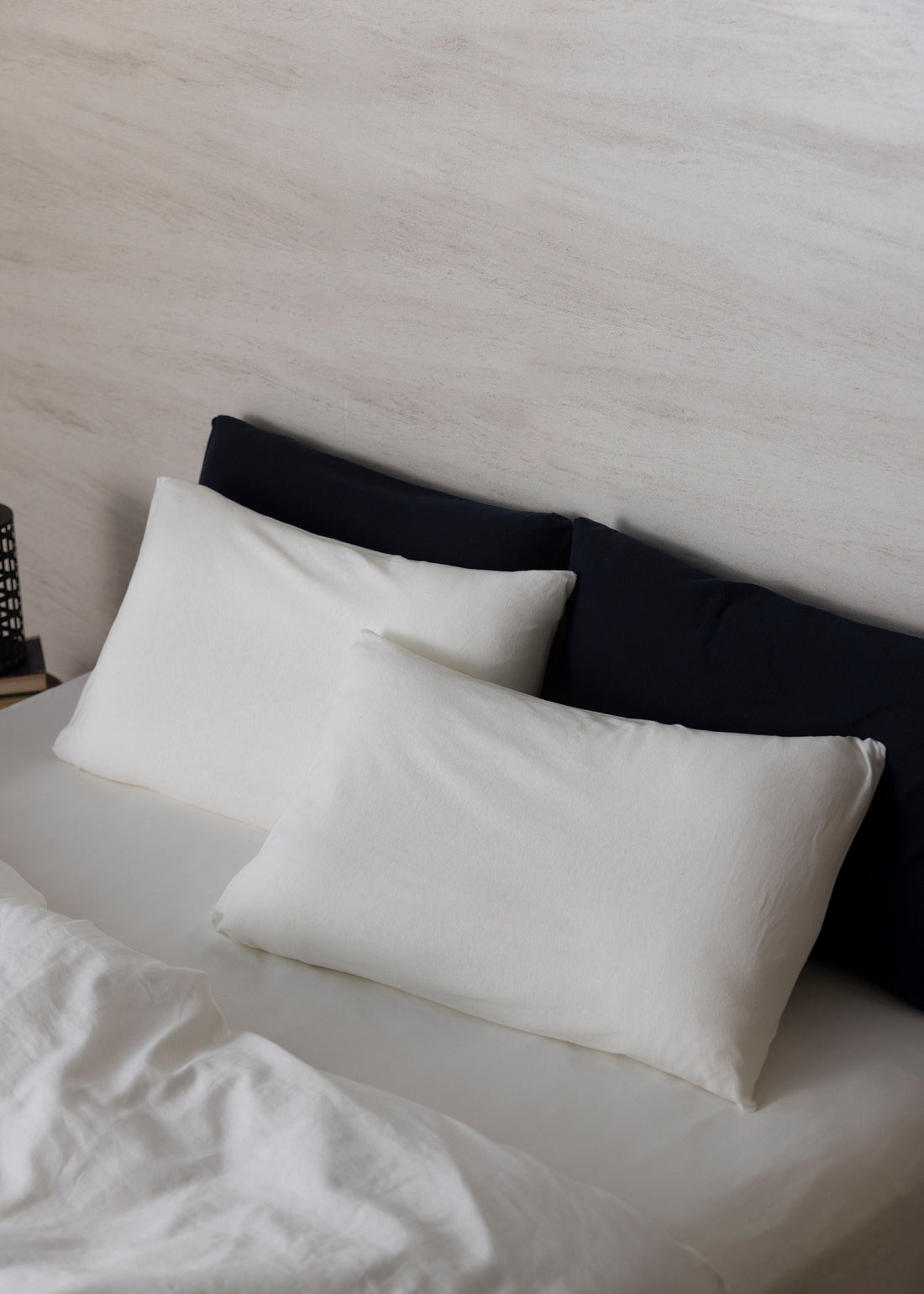 ヴィンテージ ベルギーリネン ジャージー イージーフィット ピローケース