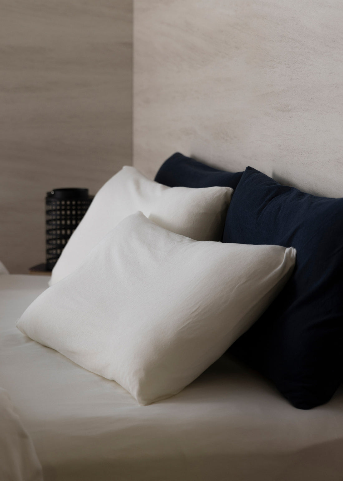 ヴィンテージ ベルギーリネン ジャージー イージーフィット ピローケース