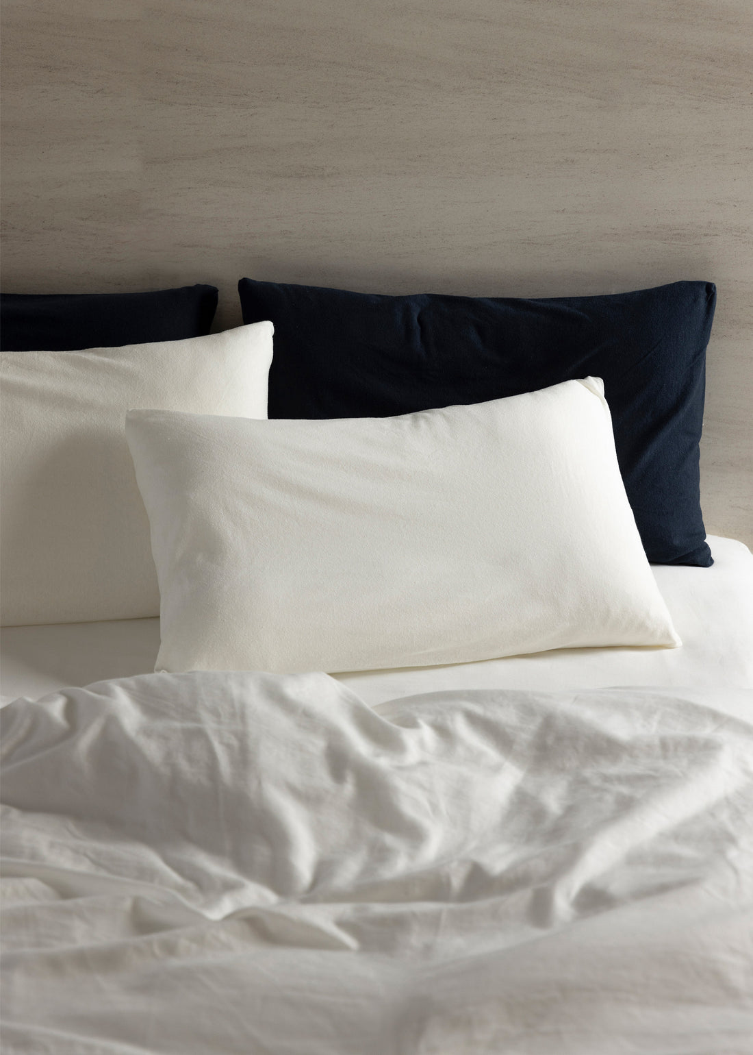 ヴィンテージ ベルギーリネン ジャージー イージーフィット ピローケース