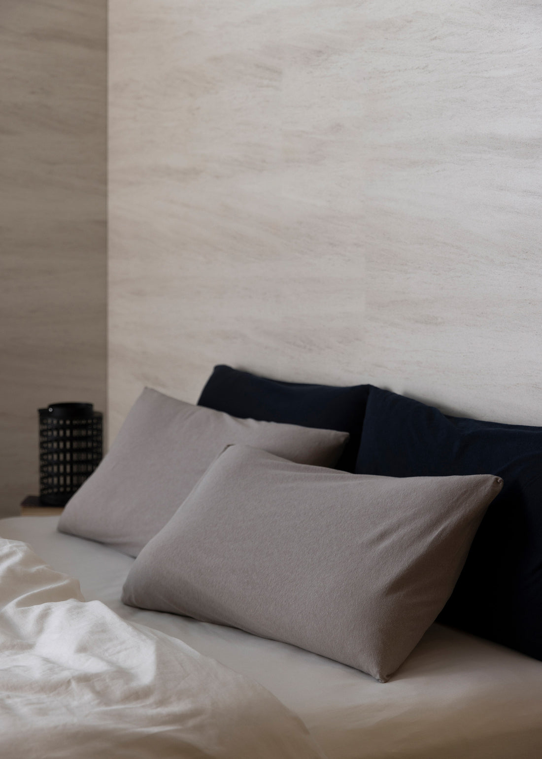 ヴィンテージ ベルギーリネン ジャージー イージーフィット ピローケース