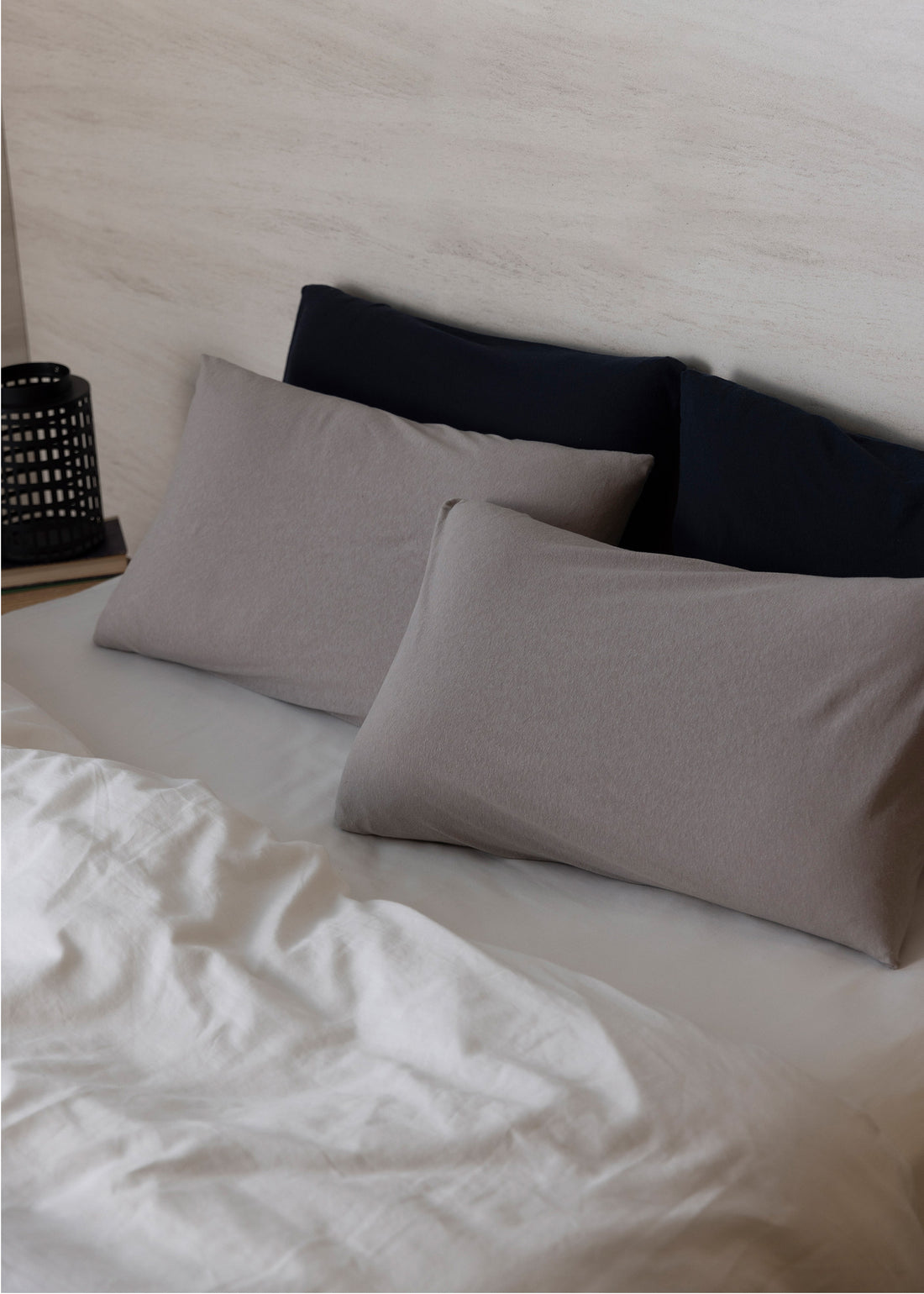 ヴィンテージ ベルギーリネン ジャージー イージーフィット ピローケース