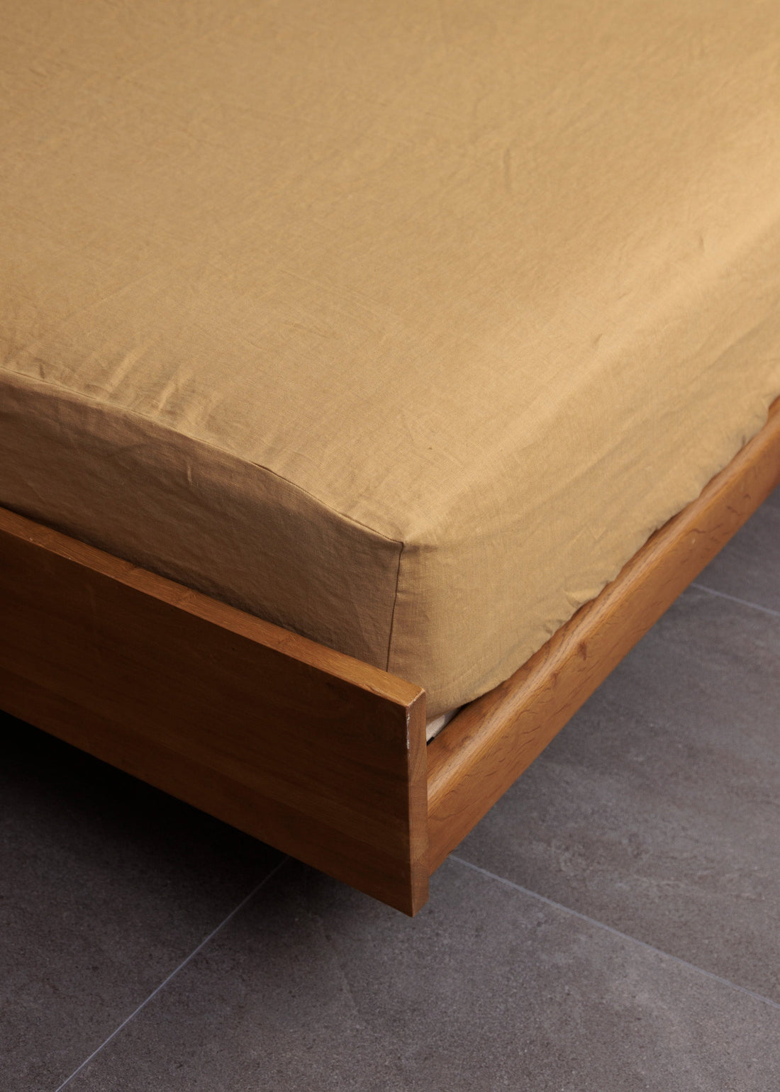 ジェントリー フレンチリネンキャンバス　ボックスシーツ