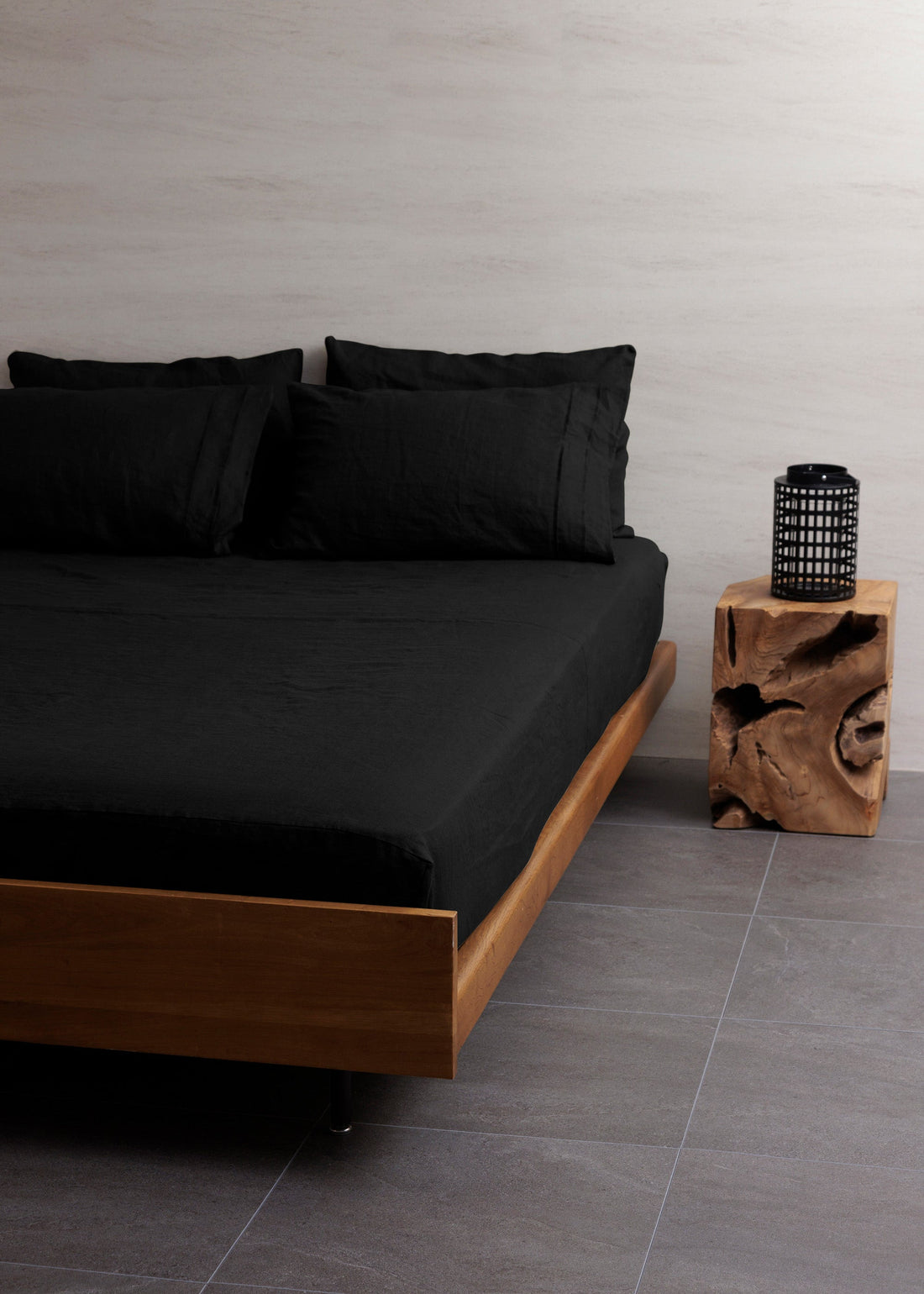 ジェントリー フレンチリネンキャンバス　ボックスシーツ